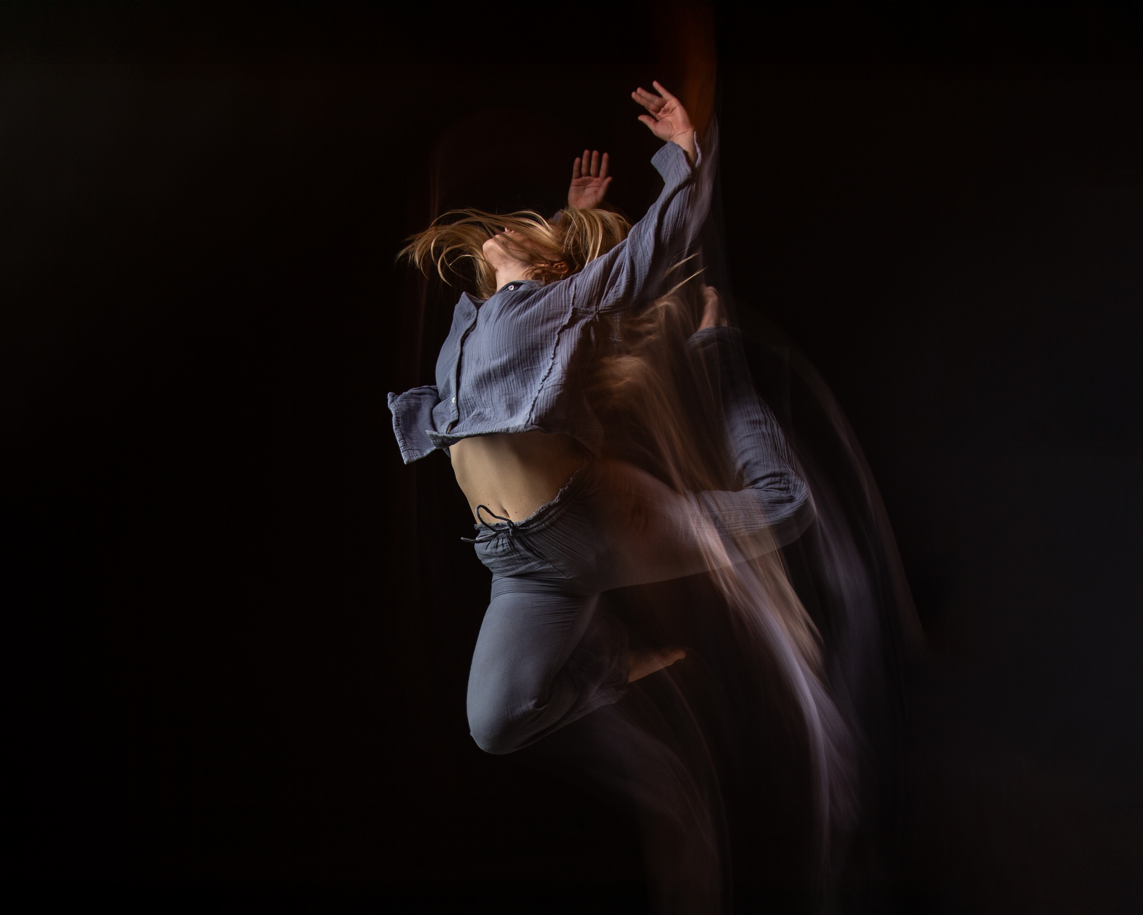 Fine-art portret in beweging